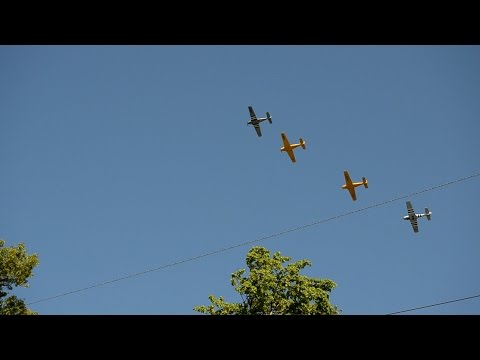 Military Planes And Marching Bands! Memorial Day 2016