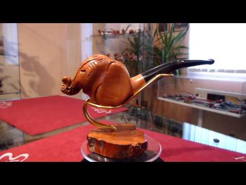 Pipa radica e corno elefante anno 1970 - www.paronellipipe.it