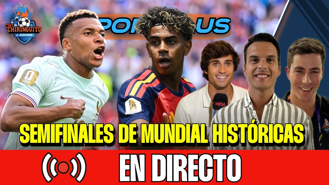 ⭐️ UNAS SEMIFINALES DE MUNDIAL HISTÓRICAS | Sportplus