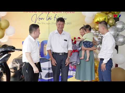 LPBank chi nhánh tỉnh Lào Cai trao thưởng chương trình KM "Hàng triệu quà tặng - vạn lời tri ân"