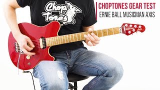 Video thumbnail for Ernie Ball Music Man Axis | Demo & Playthrough by ChoptonesOfficial