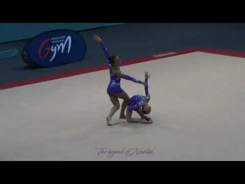 GBR - Women pair 12-18 WAGC Levallois 2014 Dynamic