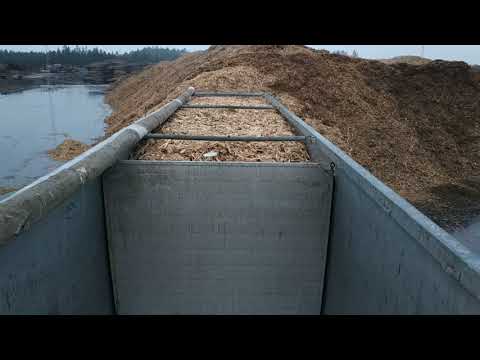 How to use WalkingFloor trailer / Як працює причіп WalkingFloor