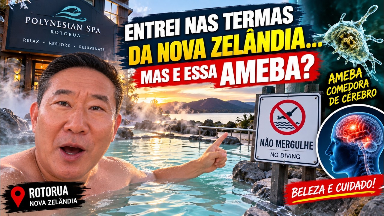 TERMAS NA NOVA ZELÂNDIA: VOCÊ TERIA CORAGEM DE ENTRAR? | Peter Liu