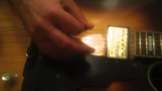 Video thumbnail for Dearmond X 155 Korean un-plugged  sweet box USA pickups  Korean Made $549 SOLD by polkzoo