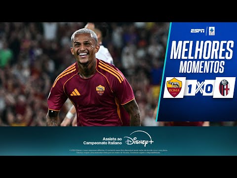 Gols e lances de Roma x Bologna