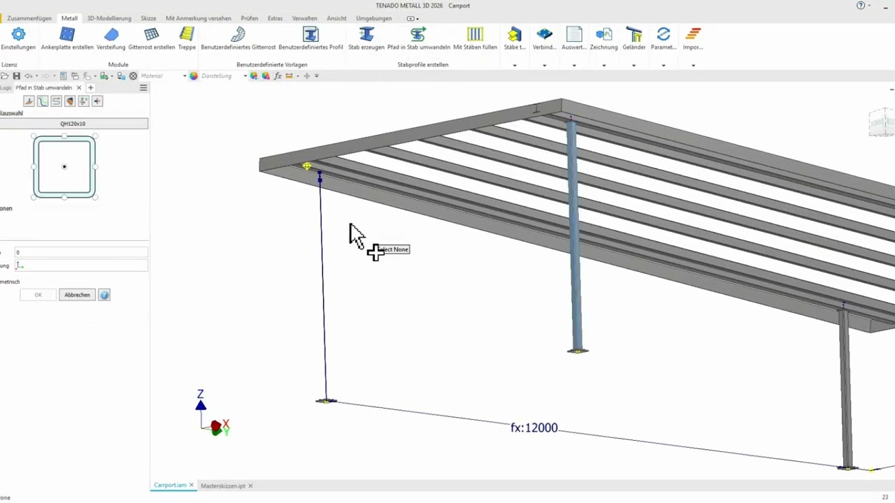 TENADO METALL 3D: Praxis-Tipps von Lukas Brohammer für den Metallbau