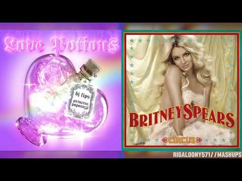 Love Potions X Circus - Britney Spears & BJ Lips (mashup)