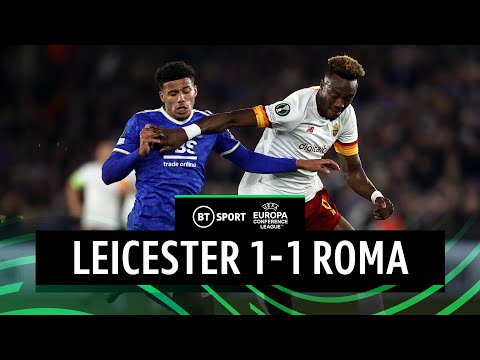 Leicester City vs Roma (1-1) | Foxes' Tie Remains In The Balance | Conference League Highlights