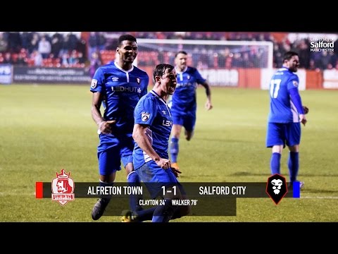 Alfreton Town 1-1 Salford City - National League North 17/12
