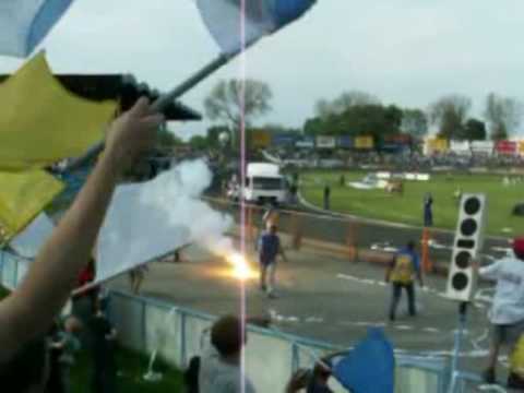 Oprawa meczu Apator Toruń - Włókniarz Częstochowa 2005