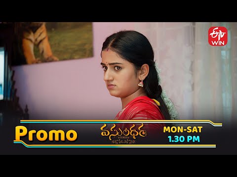 Vasundara Latest Promo | Episode No 129 | 25th October 2025 | ETV Telugu