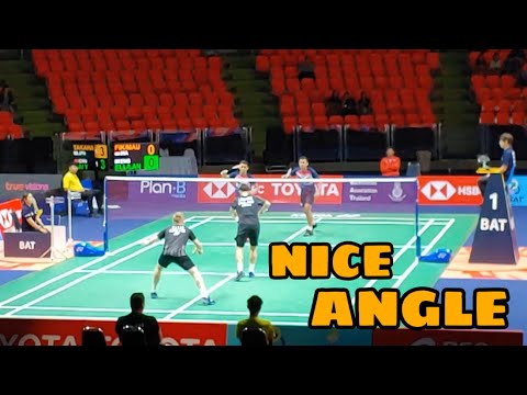 Nice Angle Badminton - Muhammad Shohibul FIKRI/Bagas MAULANA (Indo) vs Marcus ELLIS/Chris LANGRIDGE