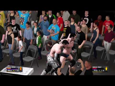 GWF Vendetta 2/19/17 Falls Count Anywhere Mikeal Logan v. Dedrick Frost