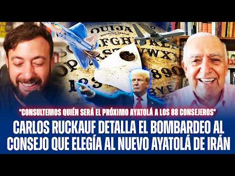 Carlos Ruckauf details the bombing of the council that was electing Iran's new Ayatollah.