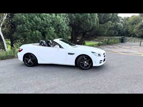 Mercedes SLK250 CDI AMG Sport ‘Polar White’ walk around