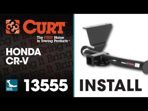 Trailer hitch Install: CURT 13555 on Honda CR-V