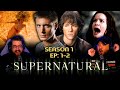 Supernatural 1x1 1x2 REACTION Pilot Wendigo