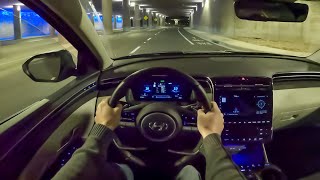 2024 Hyundai Tucson - POV Night Drive (Binaural Audio)