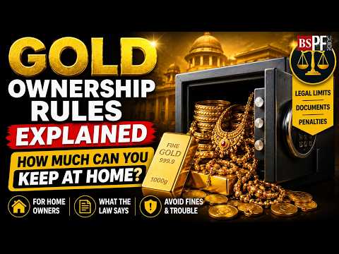 Gold ownership rules explained: How much can you keep at home?