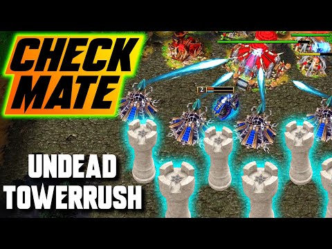 Young Gamer Makes Father PROUD with Undead Towerrush - WC3 - Grubby