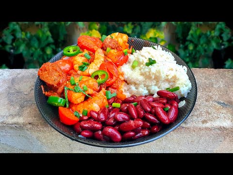 Ragoût de Crevette et Saucisse à la Créole - Cuisine Cajun