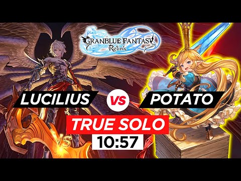SOLO Charlotta Shreds Lucilius in 10:57 (No AI) | Granblue Fantasy: Relink