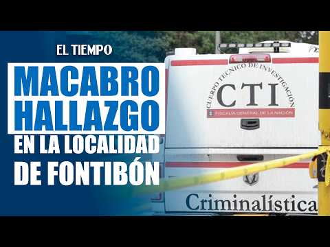 Horror in Fontibón: Body found buried inside a suitcase in the Santander neighborhood | EL TIEMPO