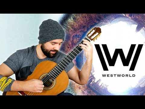 WESTWORLD MAIN THEME ON GUITAR (BeyondTheGuitar)