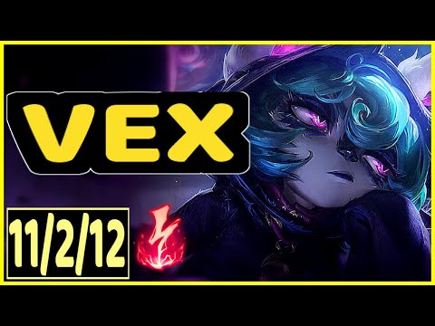 VEX VS ZILEAN - 11/2/12 KDA MID GAMEPLAY
