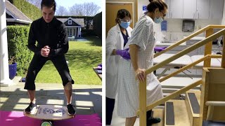 Brooke Shields Learns to Walk Again After 7 Metal Rods in Leg