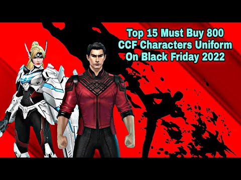 Top 15 Must Buy 800 CCF Characters Uniform On Black Friday 2022 - Marvel Future Fight