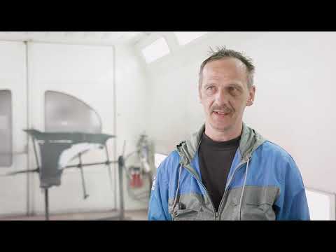 Sikkens Autoclear Aerodry im Kundeneinsatz