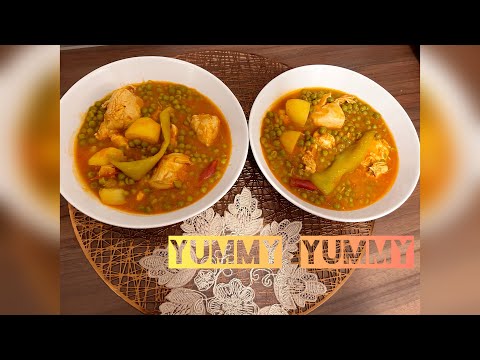 Heart warming meal idea for winter- Green peas Tunisian Recipe 😍 (English version)