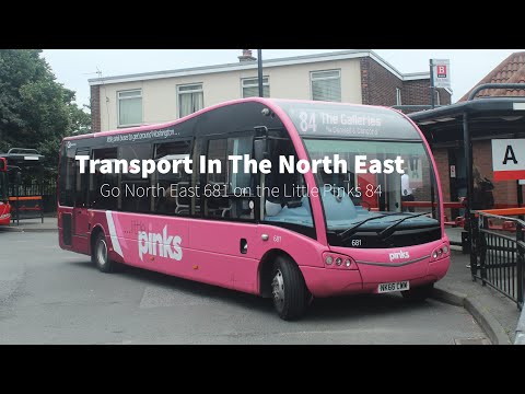 Go North East 681 on the Little Pinks 84