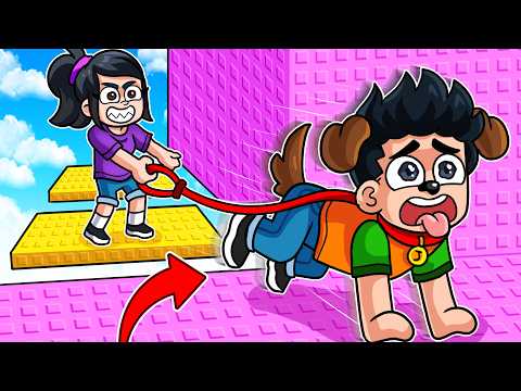 JUGAMOS la TORRE TROLL de PERROS en Roblox con Jondres Gc | Adri Sf