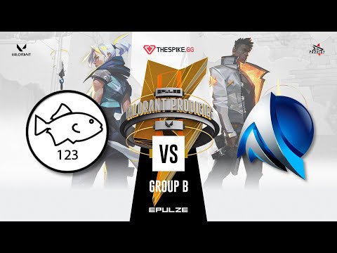Fish123 vs. Absolute Legends | Map 1 | Epulze Valorant Prodigies Group Stage