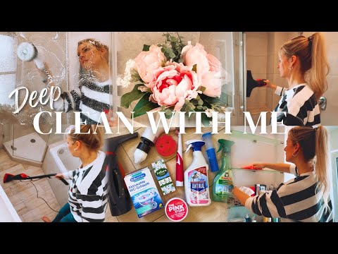 DEEP CLEAN WITH ME | Extreme Putzmotivation, Badezimmer putzen & ausmisten - 2025 | Mom.at.home21