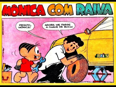 Mônica com raiva, Quadrinhos Turma da Mônica