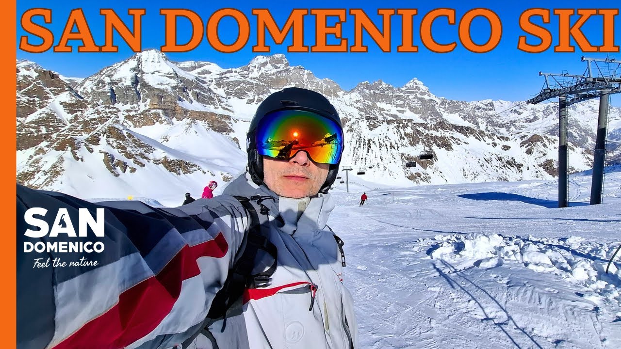 Skiing in San Domenico 🎿❄️ New gondola lift🚡 2025!