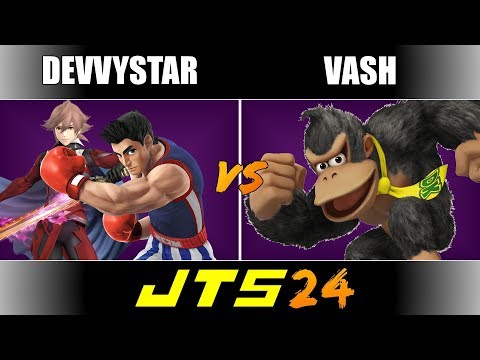 JTS 24 DevvyStar (Little Mac, Corrin) vs Vash (Donkey Kong) Losers Quarterfinals
