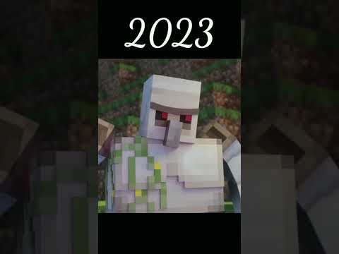 Minecraft Iron Golem Evolution || #shorts