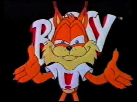 Bubsy in Claws Encounters of the Furred Kind TV Commercial for Sega Mega Drive #SegaGenesis