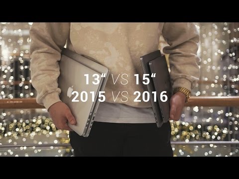 MacBook Pro 2016 mit Touch Bar vs MacBook Pro 2015 (+ 13“ vs 15“)