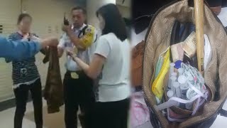 Video Pedagang Dibius Wanita saat ke Toilet, di Tasnya Ada Etanol, Hamer, Suntikan hingga Pisau