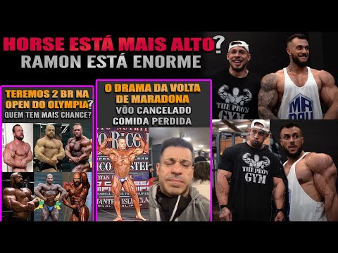 Horse and Ramon train together + Maradona's drama on his return from Puerto Rico + The battle of ...