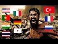 300 Spartans King Leonidas This Is Sparta In 10 Different Language