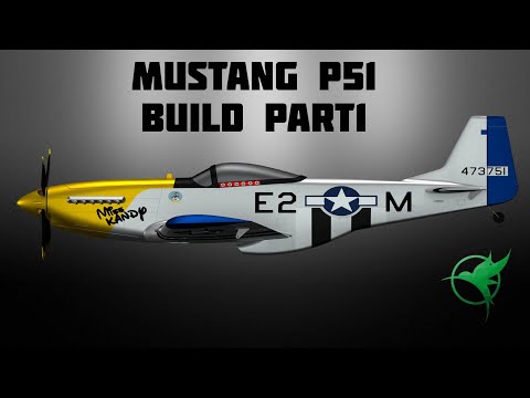 3D Printed Eclipson Mustang P-51D Version1 build guide / part1