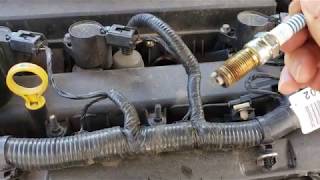 2013 Ford Fusion 4Cyl Spark Plug or Ignition Coil Replacement or Change How To