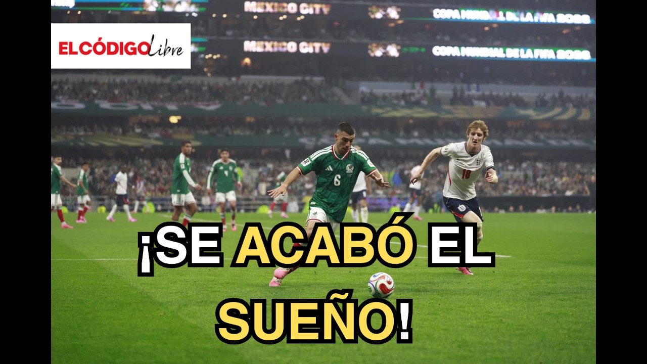 Inglaterra impuso su jerarqu&iacute;a y le puso fin al sue&ntilde;o mundialista de M&eacute;xico